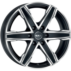 Диск MAK King6 16x6.50 6x130 ET62 DIA84.10 ice black