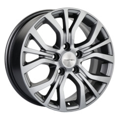 Диск Khomen 1608 16x6.50 5x114.30 ET45 DIA67.10 G-Silver