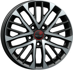 Диск Remain R238 16x6 5x114.30 ET43 DIA67.10 Алмаз Черный