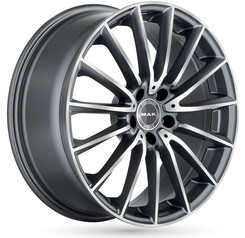 Диск MAK Komet 19x9 5x112 ET20 DIA66.60 Gun Metallic Mirror Face