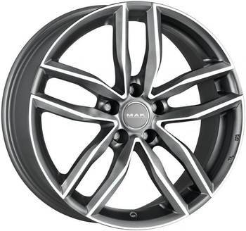 Диск MAK Sarthe 19x8 5x112 ET30 DIA66.60 Gunmetal Mirror Face