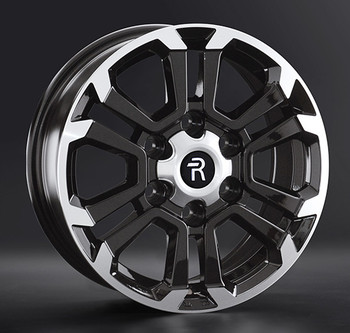 Диск Replay MI168 16x7 6x139.70 ET46 DIA67.10 BKF