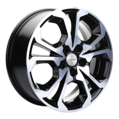Диск Khomen 1711 16x6.50 5x112 ET46 DIA57.10 Black-FP