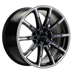 Диск Khomen 1903 19x8.50 5x112 ET25 DIA66.60 Black-FP