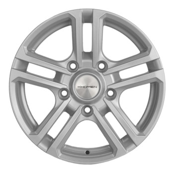 Диск Khomen 1602 16x6.50 5x139.70 ET40 DIA98 F-SILVER
