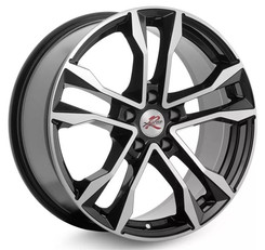 Диск X'trikeRST R068 18x8 5x112 ET30 DIA66.60 BK/FP