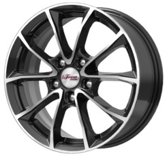 Диск iFree Джет 16x6.50 5x114.30 ET50 DIA67.10 Блэк-Джек