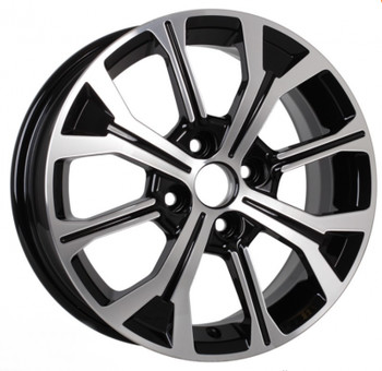 Диск K&K КС945 15x6 4x100 ET50 DIA60.10 Алмаз Черный