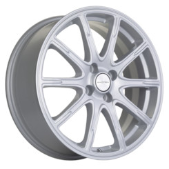 Диск Khomen 1707 17x6.50 4x100 ET50 DIA60.10 F-SILVER