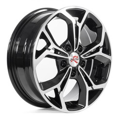 Диск X'trikeRST R016 16x6 5x114.30 ET43 DIA67.10 BK/FP