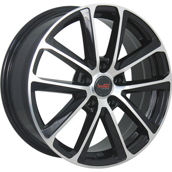 Диск Replica LA NS224 17x7 5x114.30 ET45 DIA66.10 BKF