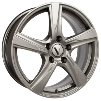 Диск Вектор В201 17x7 5x112 ET45 DIA57.10 Сильвер