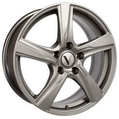 Диск Вектор В201 17x7 5x112 ET45 DIA57.10 Сильвер