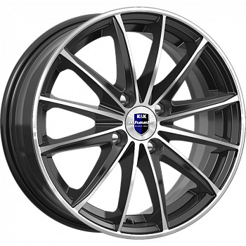 Диск K&K Пойнт Бланк 15x6 4x100 ET40 DIA60.10 Алмаз-черный