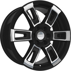 Диск Скад Тор 18x8 6x139.70 ET25 DIA106.10 алмаз бархат