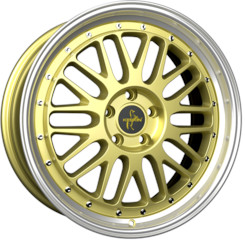 Диск Keskin Tuning KT22 19x8.50 5x114.30 ET40 DIA72.60 Gold_Lip_Polish