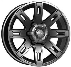 Диск K&K Полюс 16x7.50 6x139.70 ET5 DIA110.10 дарк платинум