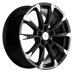 Диск Khomen 1808 18x7.50 5x108 ET40 DIA54.10 Black-FP