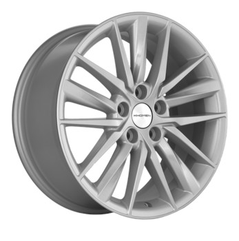 Диск Khomen 1807 18x8 5x114.30 ET45 DIA67.10 F-SILVER