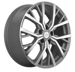 Диск Khomen 1806 18x7 5x114.30 ET45 DIA67.10 F-Silver-FP