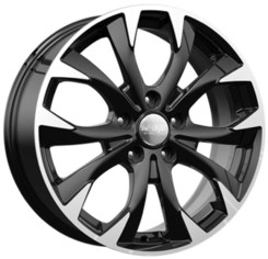 Диск K&K КС740 17x7 5x112 ET40 DIA57.10 дарк платинум