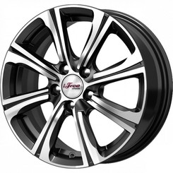 Диск iFree Апероль 15x6 4x100 ET40 DIA60.10 блэк джек