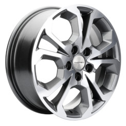 Диск Khomen 1711 17x6.50 5x108 ET33 DIA60.10 GRAY-FP