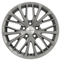 Диск Khomen 1705 17x7 5x114.30 ET45 DIA67.10 G-Silver