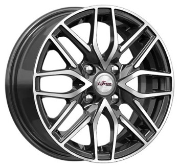 Диск iFree Кайкос 14x5.50 4x100 ET40 DIA67.10 блэк джек