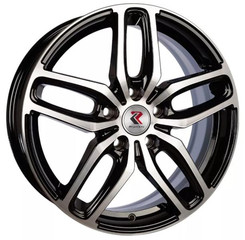 Диск RepliKey XRAY (B199) 17x6.50 4x100 ET41 DIA60.10 BK/FP