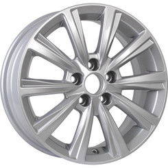 Диск KDW KD1548 15x6 5x100 ET38 DIA57.10 Silver_Painted