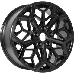 Диск KDW KD1710 17x7 5x108 ET50 DIA63.30 Black_Painted