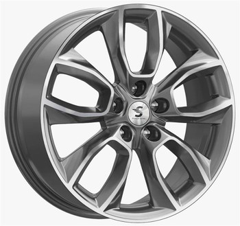 Диск Premium Series КР001 18x7 5x114.30 ET46 DIA67.10 Diamond gloss graphite