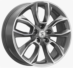 Диск Premium Series КР001 18x7 5x112 ET45 DIA57.10 Diamond gloss graphite