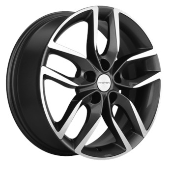 Диск Khomen 1708 17x6.50 5x108 ET43 DIA65.10 GRAY-FP