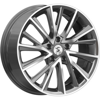 Диск Premium Series КР010 18x7.50 5x114.30 ET45 DIA67.10 Diamond gloss graphite