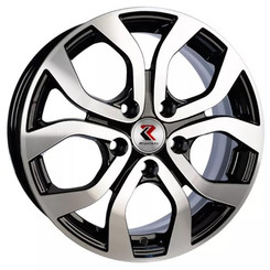 Диск RepliKey Terrano SN (R164) 16x6.50 5x114.30 ET50 DIA66.10 BK/FP