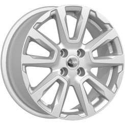 Диск K&K КС1026 16x6.50 4x100 ET43 DIA60.10 Silver