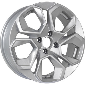 Диск KDW KD1620 16x6.50 4x100 ET45 DIA60.10 Silver_Painted