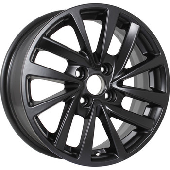 Диск KDW KD1551 15x6 4x98 ET33 DIA58.60 Matt_Black_Painted