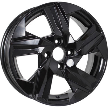 Диск KDW KD1520 15x6 4x100 ET46 DIA60.10 Black_Painted