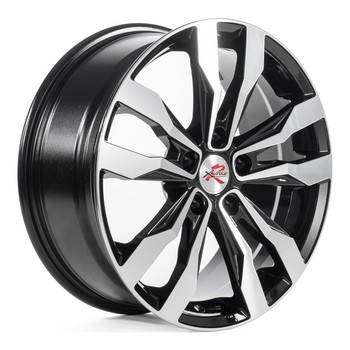 Диск X'trikeRST R047 17x7 5x105 ET42 DIA56.60 BK/FP
