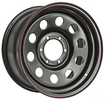 Диск Off-Road-Wheels Black 17x8 6x139.70 ET10 DIA110.10 B