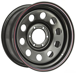 Диск Off-Road-Wheels Black 17x8 6x139.70 ET10 DIA110.10 B