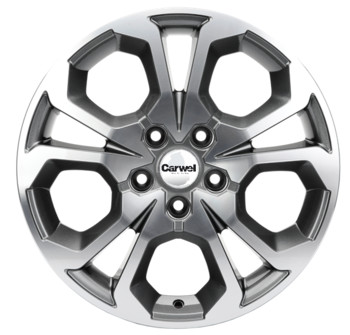 Диск Carwel Шира 17x6.50 5x114.30 ET50 DIA64.10 AGR