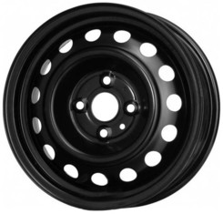 Диск Eurodisk 64A46R 15x6 4x100 ET46 DIA54.10 BLACK