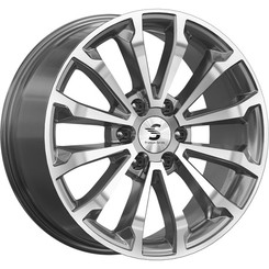 Диск Premium Series КР006 20x8.50 6x139.70 ET25 DIA106.10 Diamond gloss graphite