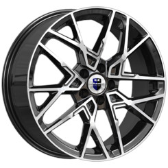 Диск K&K Вудроф 18x7 5x108 ET38 DIA60.10 Алмаз Черный