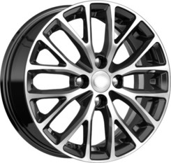 Диск RepliKey Vesta (R112) 15x6 4x100 ET50 DIA60.10 BK/FP