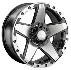 Диск LS wheels LS 1284 16x8 5x150 ET2 DIA110 BKF